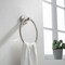 Kibi Circular Bathroom Towel Ring - Brush Nickel. KBA1406BN - alternate 6